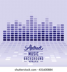 Music equalizer vector and  illustration. Texture and background.