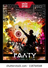 Fondo del evento musical
