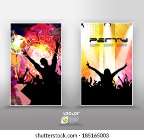 Music event background