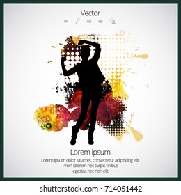 Fondo del evento musical
