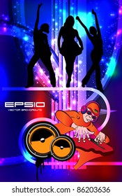 Music event background
