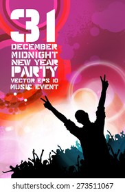 Music event background, vector