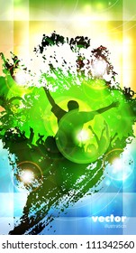 Music event background. Vector eps10 illustration.