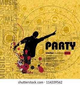 Music event background. Vector eps10 illustration.