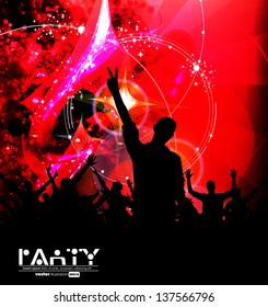 Music event background. Vector eps10 illustration.