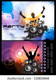 Music event background. Vector eps10 illustration.