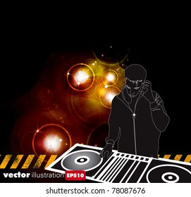 Music event background. Vector eps10 illustration.