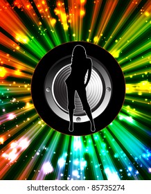 Music event background. Vector eps10 illustration.
