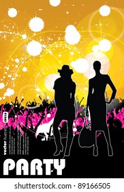 Music event background. Vector eps10 illustration.