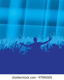 Music event background. Vector eps10 illustration.