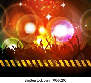Music event background. Vector eps10 illustration.