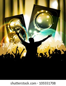 Music event illustration