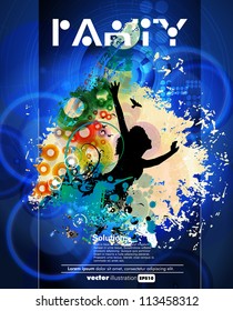 Music event illustration