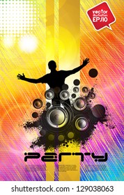 Music event illustration