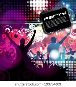 Music event illustration