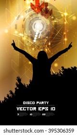 Music event illustration