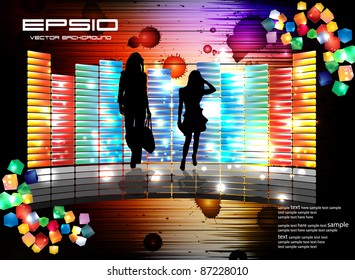 Music event illustration