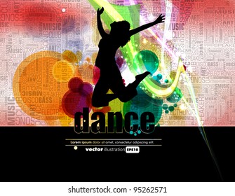 Musik-Event-Illustration