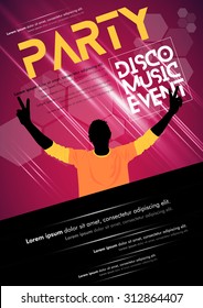 Music event poster