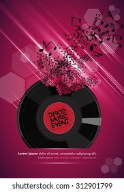 Music event poster