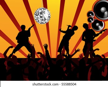 music event - vector
