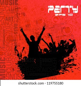 Music event. Vector illustration