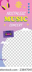 Music festival background. Music fest. Music concert design. Musical event. Musicians, instruments. Vector illustration Template for Poster, Banner, Flyer, Invitation, Card, Social media Post, Cover.
