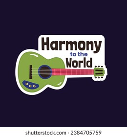 Music festival background. Music fest. Music concert design. Musical event. Musicians, instruments. Vector illustration Template for Label, Sticker, Poster, Invitation, Card, Social media Post.