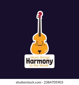 Music festival background. Music fest. Music concert design. Musical event. Musicians, instruments. Vector illustration Template for Label, Sticker, Poster, Invitation, Card, Social media Post.
