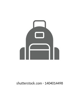Music festival, backpack, luggage, travel icon. Element of music festival icon. Premium quality graphic design icon. Signs and symbols collection icon