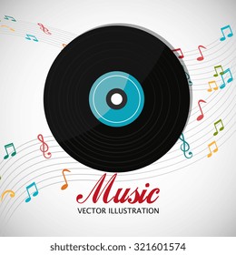 Music festival design, vector illustration eps 10.