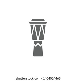 Music festival, djembe, musical instrument, African icon. Element of music festival icon. Premium quality graphic design icon. Signs and symbols collection icon