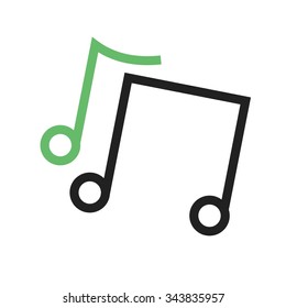 Music, festival, jazz icon vector image. Can also be used for party. Suitable for web apps, mobile apps and print media.