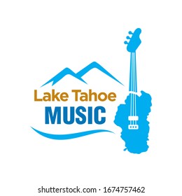 Music Festival Logo, Lake Tahoe Music Logo svg