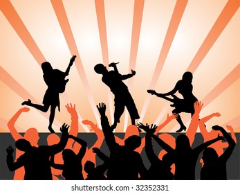 music festival - vector