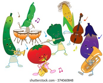 Music Festival of vegetables