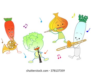 Music Festival of vegetables