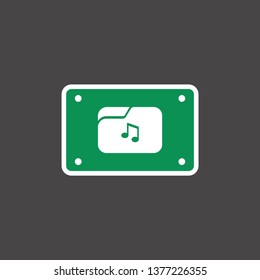 music file icon