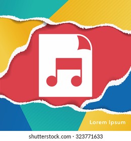 music file icon