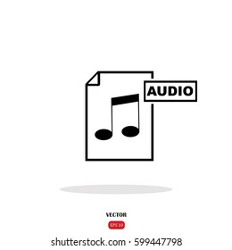 Music file icon