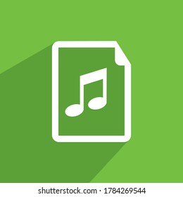 music file icon, TECHNOLOGY ICON VECTOR