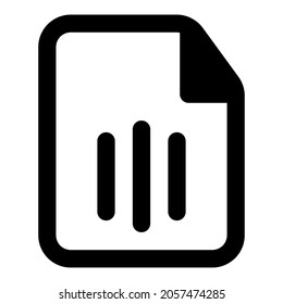 Music file on a computer for playback