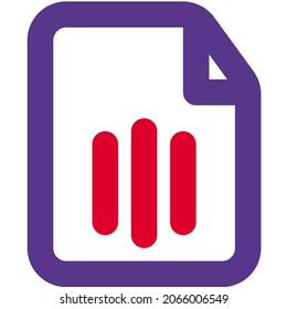 Music file on a computer for playback