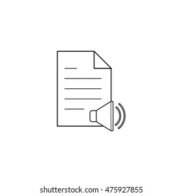 music file vector icon