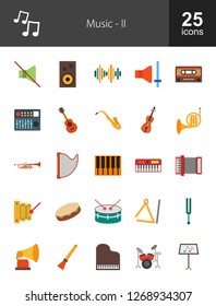 Music Flat Icons
