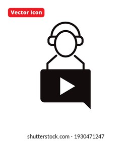 musikalisches Flavectordesign, schwarz