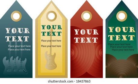 Music Flavoured Tag Set