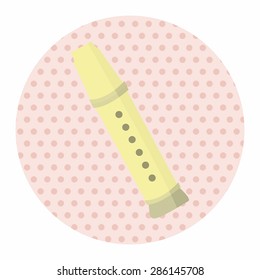 music flute theme elements vector,eps
