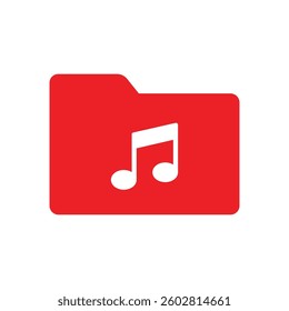 music foldr web icon vector
