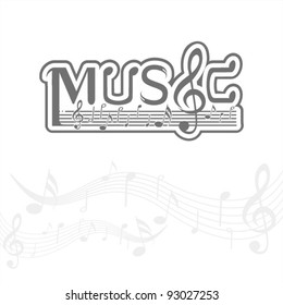Music Font Design